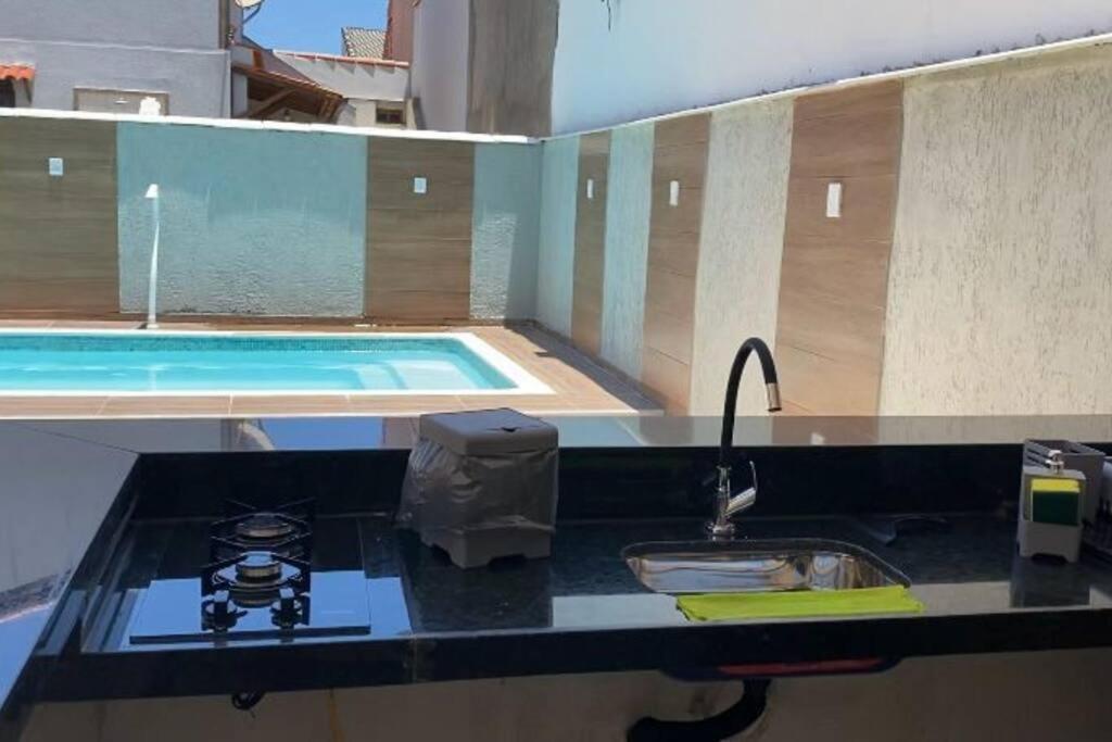 Casa Com Piscina, Grande E Espacosa No Condominio Dos Passaros Cabo Frio Exterior photo